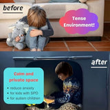 Sensory Tent for Kids & Adults with Autism,ADHD,SPD - CPC Certification Large Size 47x47in Calm Corner Helps Children Relax,Reduce Anxiety & Improve Focus - Pop-up Blackout Play Tent In Australia - Darrahopens
