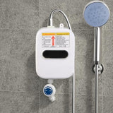 Instant Water Heater,Instant Electric Water Heater,LCD Temperature Display IPX4 Quick Heating Shower Water Heating Device Set (US PLUG) In Australia - Darrahopens