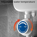 Instant Water Heater,Instant Electric Water Heater,LCD Temperature Display IPX4 Quick Heating Shower Water Heating Device Set (US PLUG) In Australia - Darrahopens