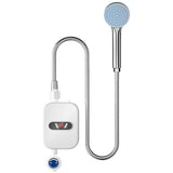 Electric Water Heater for Shower,Instant Heating Without Water Storage Preheating,Mini Small Constant Temperature Instant Heating Electric Water Heater Shower Shower Set,White In Australia - Darrahopens