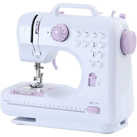 Portable Sewing Machine,Mini Sewing Machine Handheld Electric Sewing Machines 12 Stitches for Beginners Kids