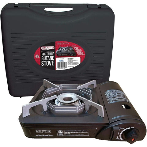 Portable Butane Stove,Portable Gas Stove with Carrying Case,Portable Gas Grill,ETL Certified,Black