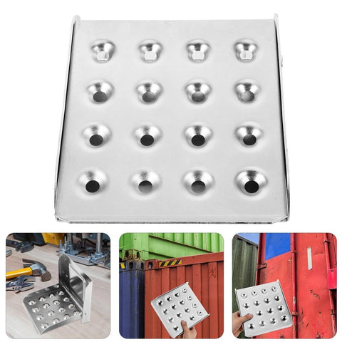 Adjustable Folding Step in Plated Silver Stainless Steel for Trucks and Trailers In Australia - Darrahopens