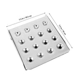 Adjustable Folding Step in Plated Silver Stainless Steel for Trucks and Trailers In Australia - Darrahopens