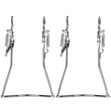 2Pcs Plated Silver Metal Bike Kickstand for Bicycle Easy Use Quick Release Fast Removal In Australia - Darrahopens