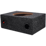 8 Inch Sealed Subwoofer Enclosure for Car Audio with Plush and Wood In Australia - Darrahopens