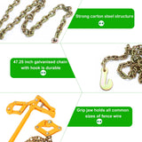 Fence Stretcher Tensioner Chain Strainer Heavy Duty Fence Puller Energiser Repair Tool for Cattle Barn Farm Fencing Repair Plain In Australia - Darrahopens
