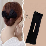 Easy DIY Donut Bun Maker - 2 Pieces for Women's Hair - Reusable Bun Maker for Hairstyle Bun Shaper with Cloth Hair Clip In Australia - Darrahopens