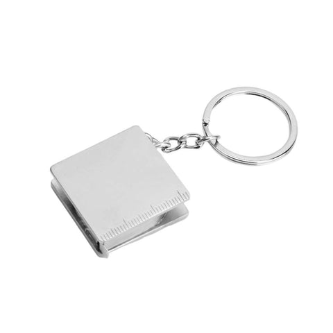 1Pcs tape measure tool Small Retractable Tape Measure Pendant Portable Square High Precision Tape Measure with Key measuring