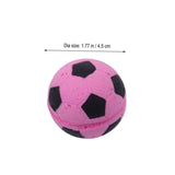 Sponge Soccer Ball Cat Toys - Interactive and Colorful Plush Toy, Fun for Cats and Kittens to Bat and Chase  4- Pack Color random In Australia - Darrahopens