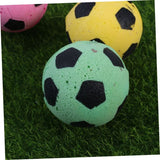 Sponge Soccer Ball Cat Toys - Interactive and Colorful Plush Toy, Fun for Cats and Kittens to Bat and Chase  4- Pack Color random In Australia - Darrahopens
