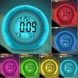 Alarm Clock, Digital Clock with 7 Color Night Light, Alarm Clocks for Boys Girls, Battery Operated  Function, Clock for Bedside In Australia - Darrahopens