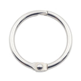 50PCS Binder Rings 1 Inch,Nickel Plated Steel Book Rings,Loose Leaf Binder Rings,Key Rings,Metal Rings for Index Cards. In Australia - Darrahopens