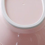 Soap Cover PP Material Soap Dish Drain Box for Household Kitchen and Toilet double-layer design, durable.(Color : Pink) In Australia - Darrahopens