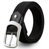Women Braided Elastic Belt - Women Stretch Woven Fabric Belt for Jeans it's an essential addition to any wardrobe.