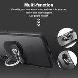 Phone Ring Cell Holder Stand, Car Phone Holder Mount Finger Grip Loop 360 Degree Rotation Finger Ring Stand for Most Smartphone