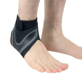 （1Pair） Ankle Support for Women & Men Ankle Compression Sleeve Ankle Wrap Strap Ankle Brace for Sprained Ankle (Grey,M) In Australia - Darrahopens