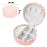 Mini Travel Jewelry Case, Small Jewellery Organizer Boxes, Portable Gifts Storage Cases for Rings, Pendants, Earrings, Necklace