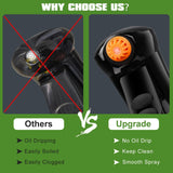 Oil Sprayer for Cooking, Upgraded Olive Oil Sprayer Bottle, Air Fryer  Vinegar Spritzer, Kitchen Gadgets Roasting (Black)