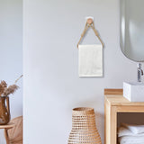 Home Toilet Roll Holder Creative Wood Roll Holder Country House Toilet Paper Holder Toilet Bathroom Retro Wall Mount Rope In Australia - Darrahopens