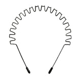 Metal Men Headbands Women Hair Bands, Unisex Black Wavy, Spring And Summer Outdoor Sports Headbands, Fashion Simple (1pcs) In Australia - Darrahopens
