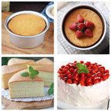 Cake Pan 6 Inch Round, Removable Bottom Nonstick Aluminum Alloy Cheesecake Pan Loose-Bottom Pan Cake Bake Pan for Oven Baking In Australia - Darrahopens