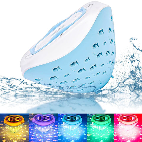 Swimming Floating Pool Lights-Fish Pattern, Color Changing Lights That Float for Pool, Hot Tub and Bath Toys  1 Pack In Australia - Darrahopens