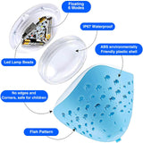 Swimming Floating Pool Lights-Fish Pattern, Color Changing Lights That Float for Pool, Hot Tub and Bath Toys  1 Pack