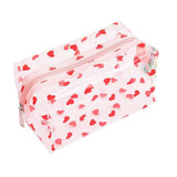 Travel Toiletry Clear Makeup Bags, Portable Makeup Brushes Kit Storage Bag, Waterproof Cartoon Organization For Women Girls(Heart) In Australia - Darrahopens