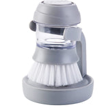 Soap Dispensing Palm Brush,Handheld Dish Soap Brush,Kitchen Palm Brush for Dish,Mushroom Brush easy to clean In Australia - Darrahopens