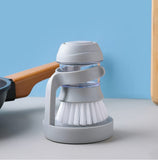 Soap Dispensing Palm Brush,Handheld Dish Soap Brush,Kitchen Palm Brush for Dish,Mushroom Brush easy to clean