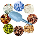 3 in 1Ice Scoop Set, Multi Purpose Plastic Kitchen Scoops Canisters, Ice Scooper for Freezer, Rice, Canisters, Flour, Dry Foods
