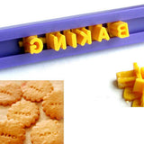 Cookie Stamps, Numbers Alphabet Stamps for Cookie Chocolate, Food Grade Material Easy to use In Australia - Darrahopens
