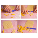 Cookie Stamps, Numbers Alphabet Stamps for Cookie Chocolate, Food Grade Material Easy to use