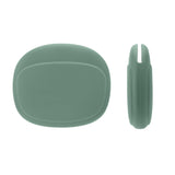 Silicone Headphone Pouch - Organizer Case for Earbuds USB Cable Charger - Headphones Cables Accessories Storage - Green