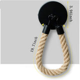 Retro Hand Towel  Ring Rope Toilet Paper Holder Wall Mounted for Farmhouse Beach Bathroom Accessory In Australia - Darrahopens