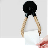Retro Hand Towel  Ring Rope Toilet Paper Holder Wall Mounted for Farmhouse Beach Bathroom Accessory