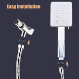 Shower Head and Hose Multifunctional Handheld Shower Head High Pressure Rain Shower Head with Hose Rotatable Bracket 6 Spray Set