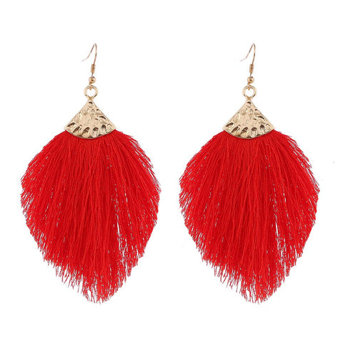 Feather Fringe Earrings for Women A FASHION MUST-HAVE EXCEPTIONAL QUALITY  COMFY & LIGHTWEIGHT- Colorful Earrings In Australia - Darrahopens