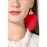 Feather Fringe Earrings for Women A FASHION MUST-HAVE EXCEPTIONAL QUALITY  COMFY & LIGHTWEIGHT- Colorful Earrings In Australia - Darrahopens