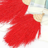 Feather Fringe Earrings for Women A FASHION MUST-HAVE EXCEPTIONAL QUALITY  COMFY & LIGHTWEIGHT- Colorful Earrings