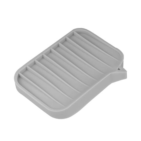 Soap Dish, Keep Soap Dry, Soap Cleaning Storage, for Home Bathroom Kitchen, Silicone,EASY TO USE Gray In Australia - Darrahopens