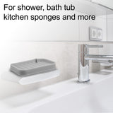 Soap Dish, Keep Soap Dry, Soap Cleaning Storage, for Home Bathroom Kitchen, Silicone,EASY TO USE Gray In Australia - Darrahopens