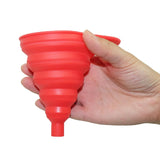 Funnels for Filling Bottles Set of 2, Food Grade Silicone Funnel for Kitchen Use. Small Collapsible Funnel Bottle Funnel for Water
