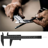 Mini Plastic Caliper High Accuracy Double Rule Scale Measuring Tool Rectangular Vernier Caliper Fast Read Sliding Gauge Ruler In Australia - Darrahopens