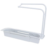1pc Drain Extensible Shelf Kitchen sponge Organizer Kitchen Sponge Holder sink dish cloth hanger Soap Dish hanging storage shelves