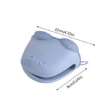 1Pc Silicone Kitchen Barbecue Gloves Heat Resistant Pliers Insulation Non Stick Anti-Slip Support Cooking Baking Mittens Gloves