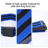2PCS Booty Bands for Working Out, Adjustable Velcro Occlusion Resistance Bands BFR Training Bands for Glutes & Hip Building