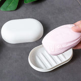 2PCS Travel Soap Container,Portable Soap Dish with Lid,Portable Bar Soap Holder Soap Box for Bathroom Soap Tray Soap Holder