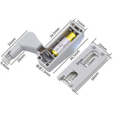 Cabinet Hinge Led Lights Cabinet Cupboard Closet Wardrobe LED Hinge Light Home Kitchen  Accesorios de iluminac